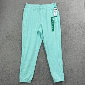 NEW Fila Womens XL Jogger Sweatpants Blue Tint